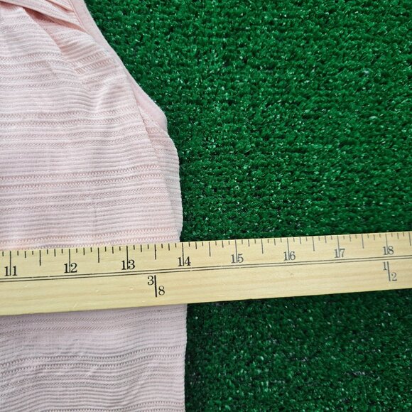 Athleta Tank Top Womens Medium Pink Stardust Layer Sleeveless Yoga Workout Gym - Picture 3 of 9